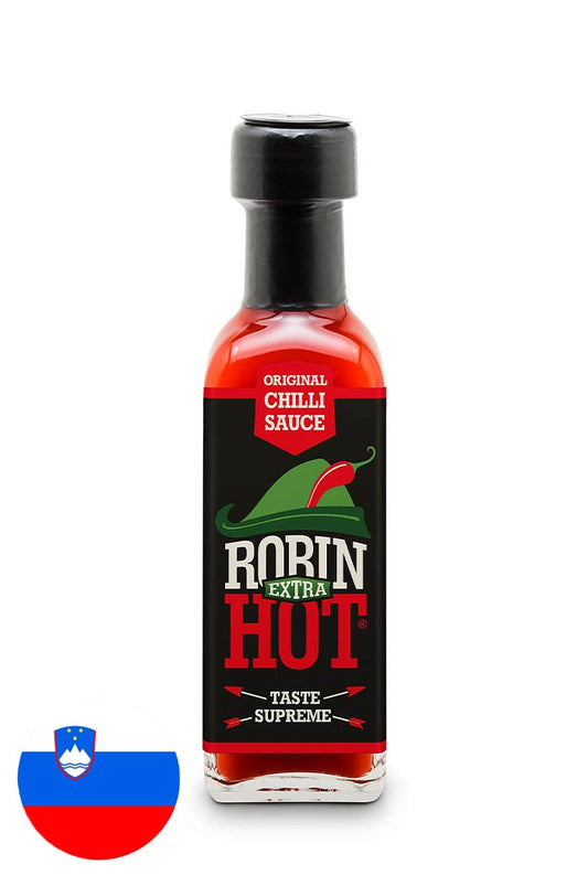 Robin Hot Extra Hot – slovenska pekoča omaka za ljubitelje intenzivne pekočnosti