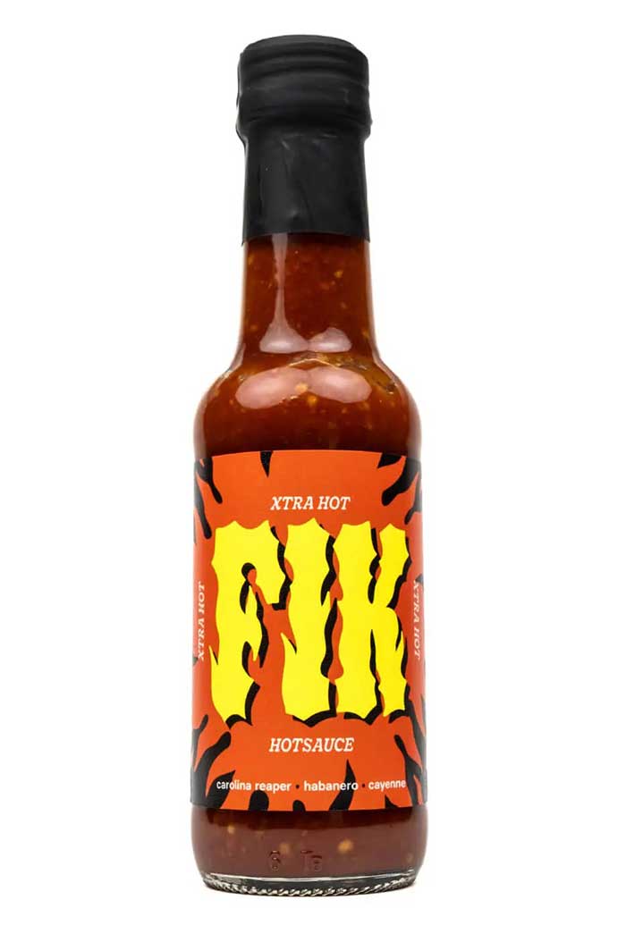 FIK Hot Sauce 150 ml – ekstremno pekoča omaka s čilijem Carolina Reaper