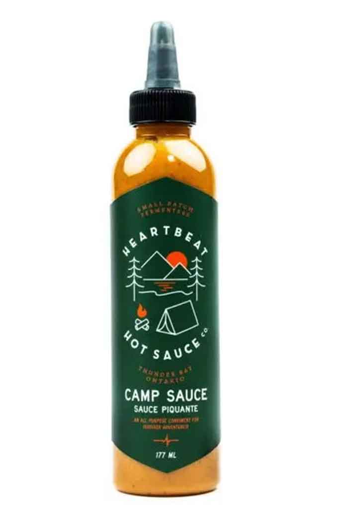 Heartbeat Camp Hot Sauce 177 ml – srednje pekoča omaka Heartbeat
