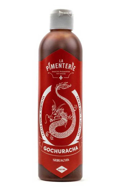 Gochuracha – vsestranska sriracha x gochujang omaka za azijske jedi in marinade